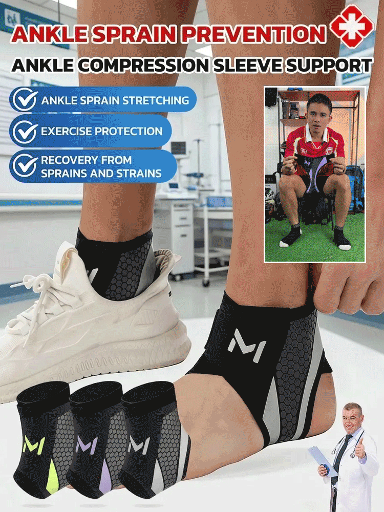 [Ankle Support and Ankle Sprain Prevention] Joint Compression Wrist Sock Protector