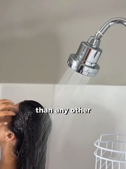 High-end German-made pressure-boosting shower head! Skin-care, pressure boosting, and water purification! Saves 60% on water bills compared to ordinary shower heads!