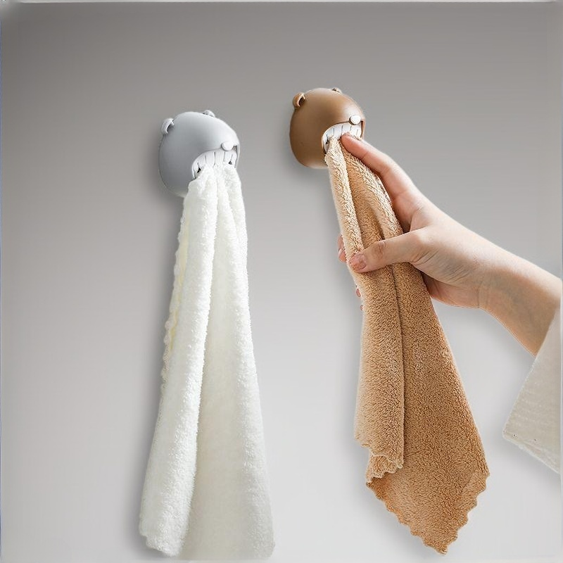 Hand towel and face towel hanger