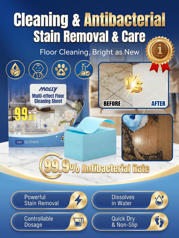 【Limited Time: Buy One, Get One Free】Multi-purpose floor cleaning tablets【Combines cleaning, antibacterial action, maintenance, and deodorizing in one!】