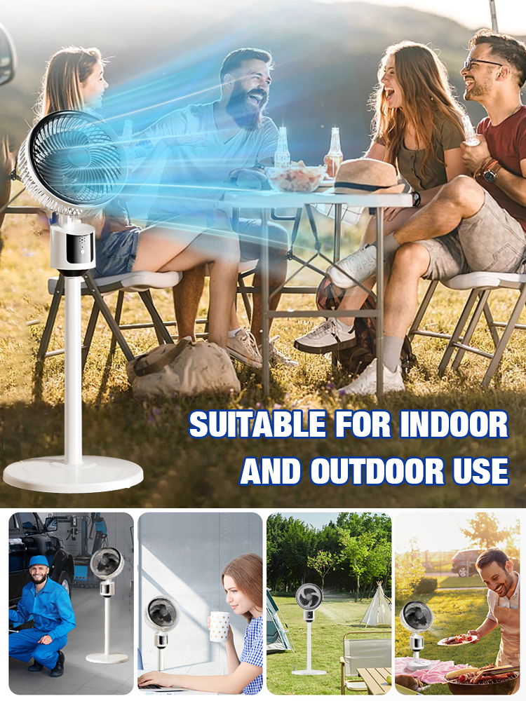 Ultra-quiet and energy-saving cool air conditioner fan【Cools down in just 1 second—costs only 1 cent a day!】