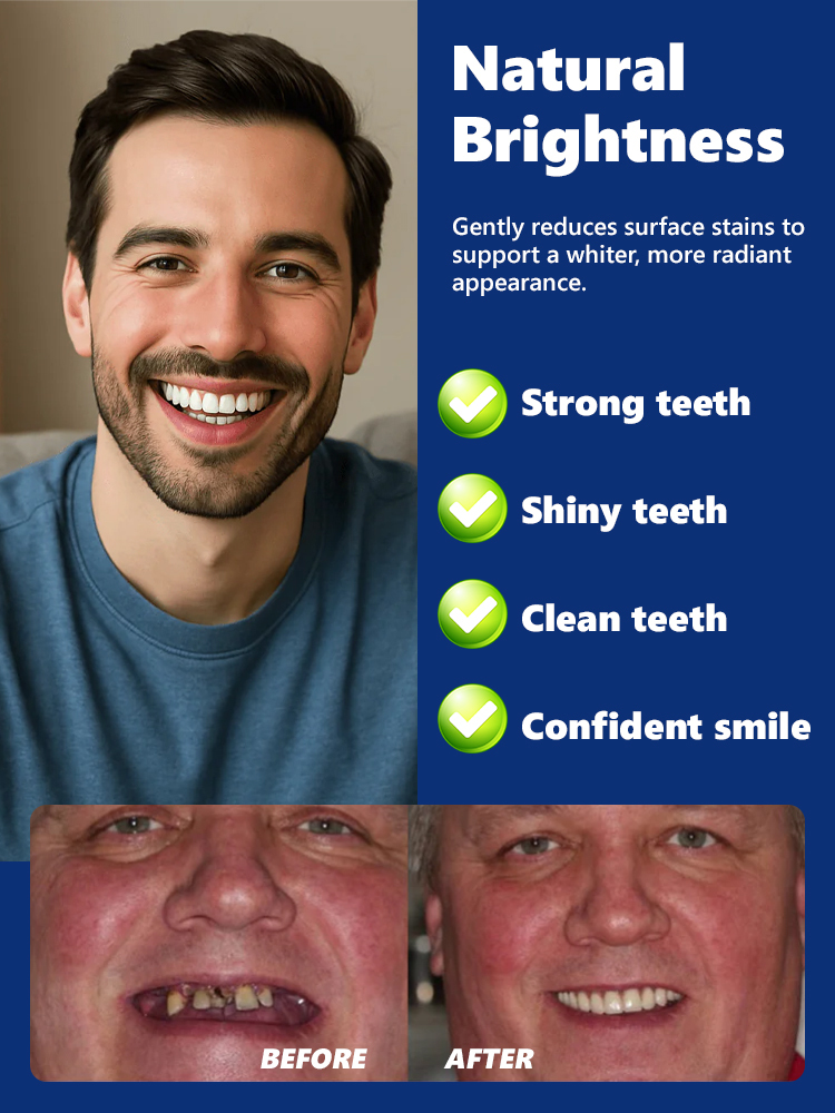 【Say Goodbye to Fake Braces & Grow New Teeth】Natural Tooth Growth Care Solution【Buy one, get one free!】