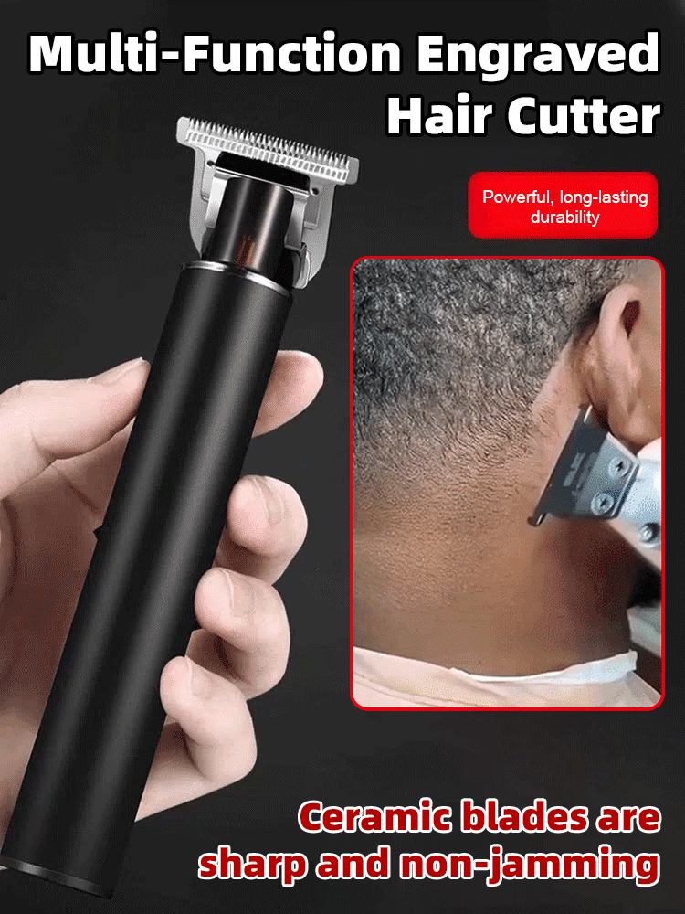 Silent and no-stuck hair Electric oil-cut carving hair clipper【Haircut, Shave, and Hair Removal in One!】