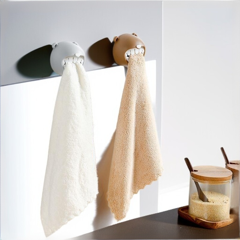 Hand towel and face towel hanger