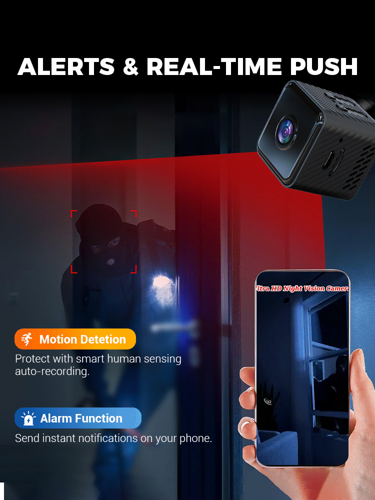 【Over a million users worldwide are using it!】Wireless Smart Cube Camera【No extra fees, one-time purchase for lifetime use!】