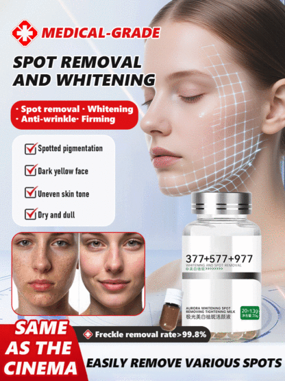【3 in 1】Whitening, Anti-Blemish and Anti-Wrinkle Essence【See visible results in just 5 days!】