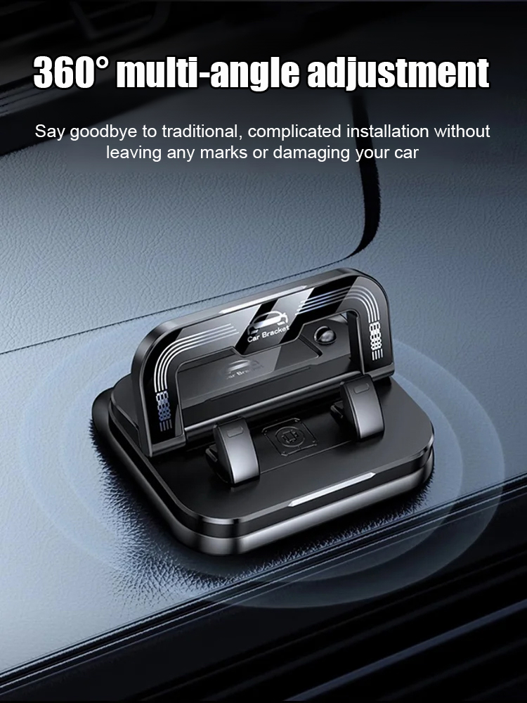 [Shake and won't fall off] Suction cup dashboard parking sign phone holder