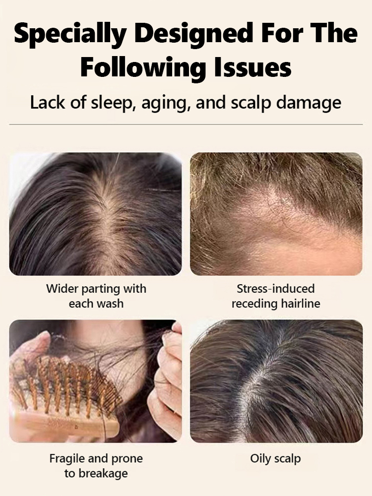 Palm Fruit Hair Growth Shampoo【Integrates hair growth, nourishment, and care, see noticeable changes in 7 days!】