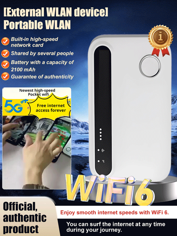 [Outdoor Data Wi-Fi Gadget] Portable Portable WiFi
