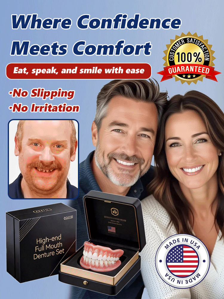 High-end custom-made full dentures【🔥Buy 1 Get 1 Free for a Limited Time!🔥】