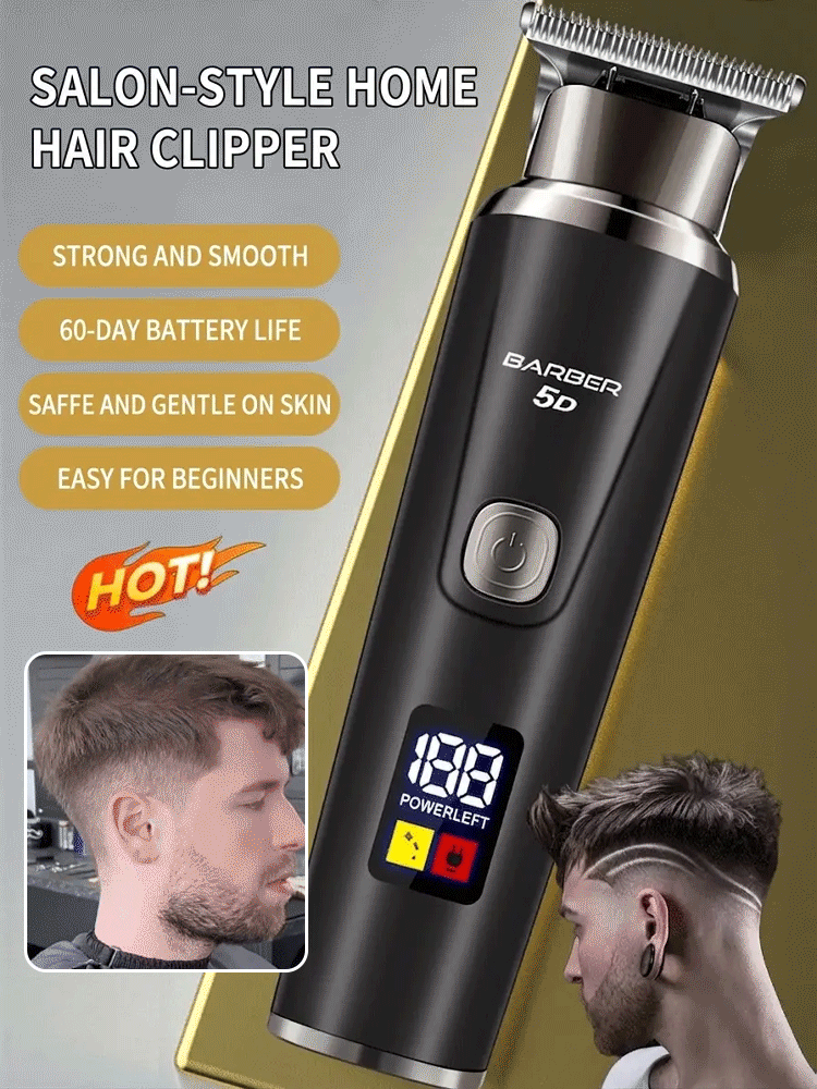 [Powerful Performance] Non-Snagging Electric Hair Clipper【German quality, durable for 30 years!】