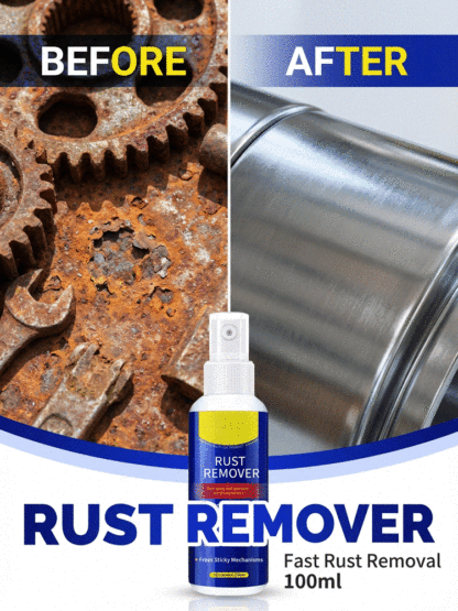 Multifunctional fast-acting rust remover spray【Buy 1 Get 1 Free】