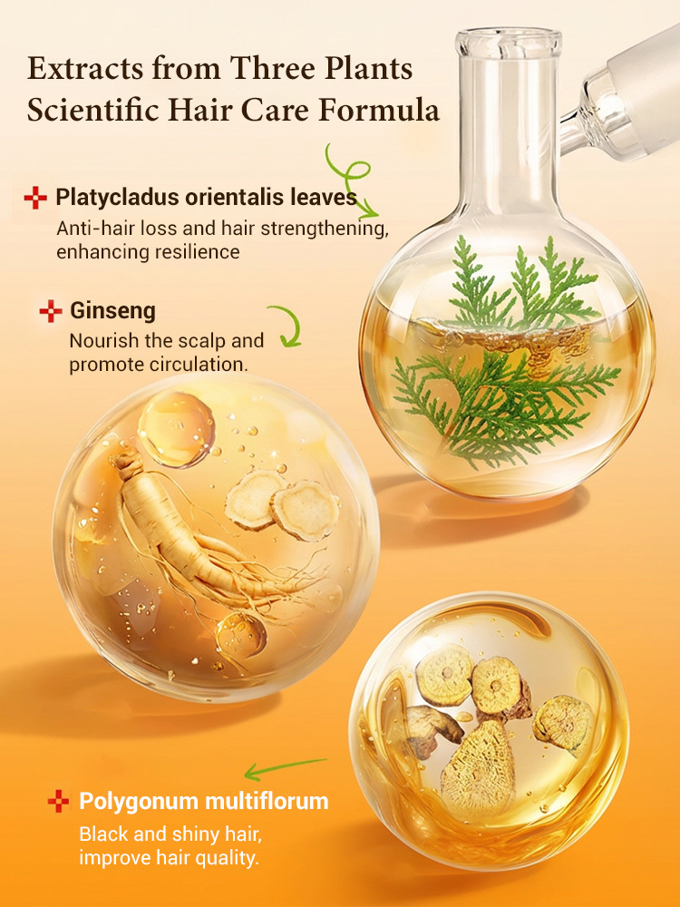 [Double Hair Volume] Anti-Hair Loss Shampoo【Personally tested and effective】
