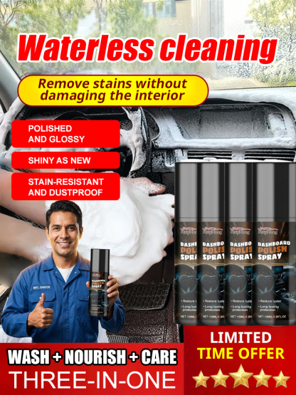【Buy 1 Get 1 Free for a Limited Time!】[Wash + Nourish + Care 3-in-1] Car Interior Detailing Spray【Rejuvenate your car interior in just 3 minutes, making it look brand new!】