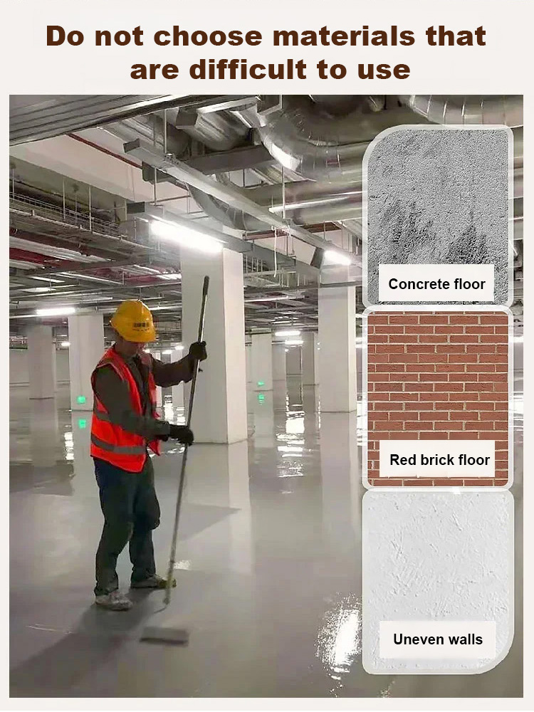 Water-based epoxy floor paint – extremely abrasion-resistant [Even after twenty years, the floor still looks like new!]