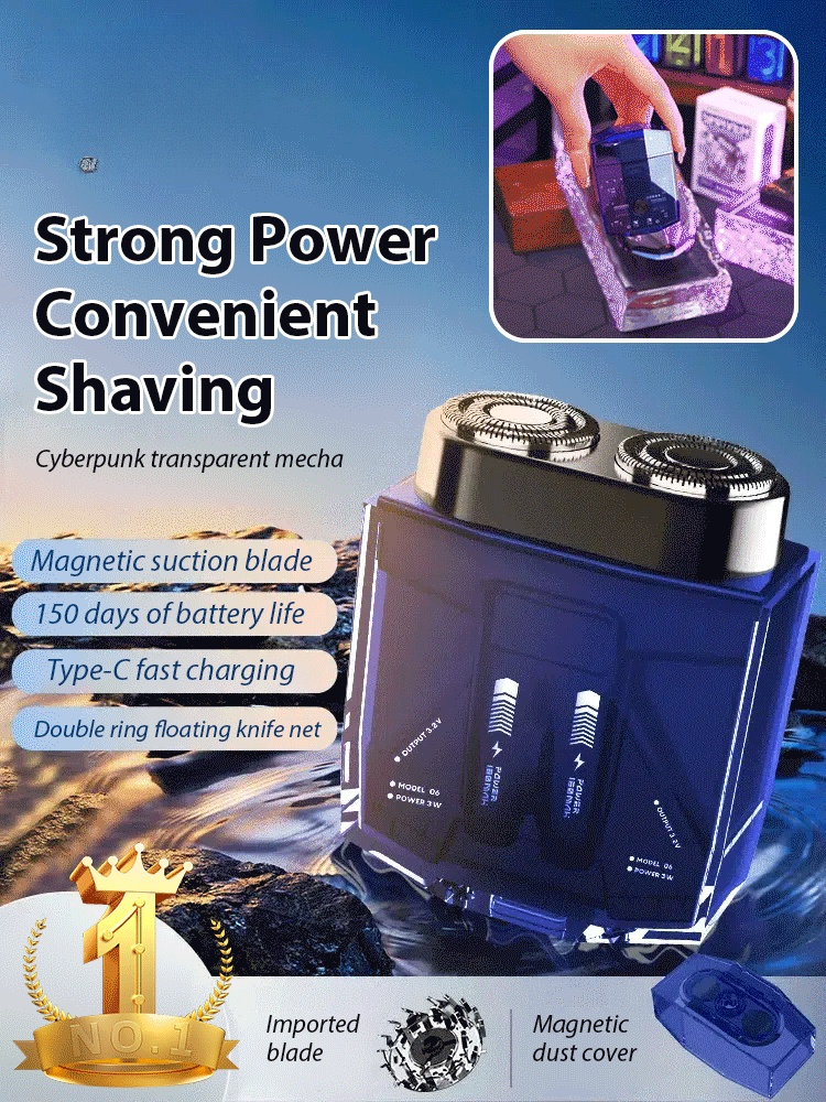 Twin Engine Trend Mecha Razor【Lowest prices online, limited-time offer, limited quantities, don't miss out!】