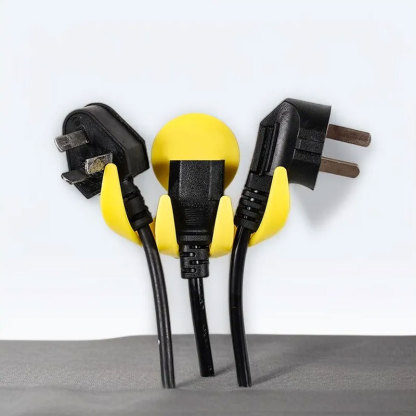 Multi functional hole free wall mounted plug with fixed hook