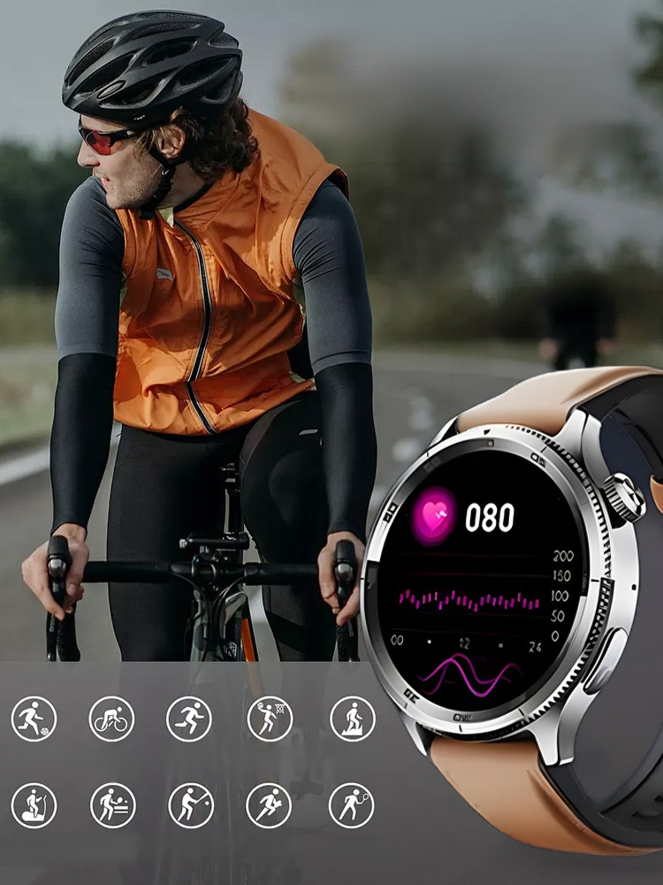 Multifunctional Blood Pressure and Blood Glucose Monitoring Watch
