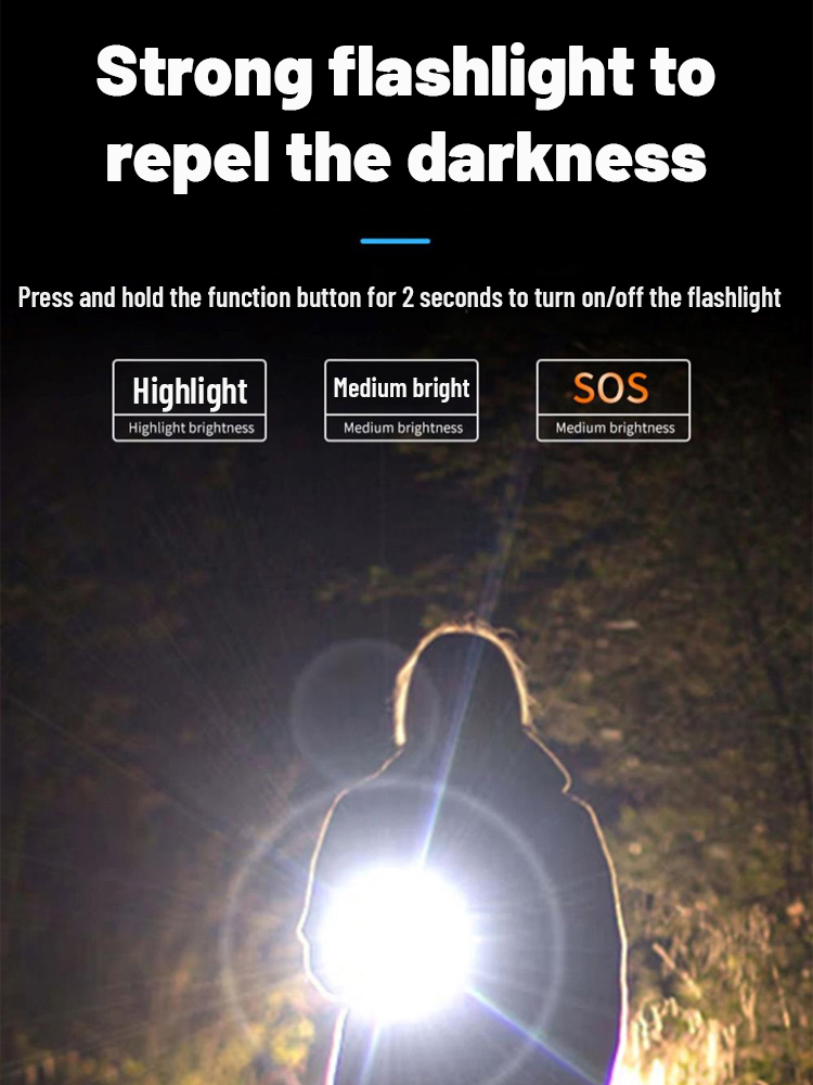 【2in1】Arc Self-Defense Flashlight