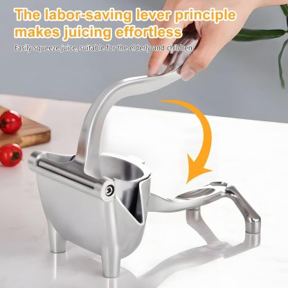 Household Manual Juicer. Freshly Squeezed Juice In 3 Seconds, No Electricity Required, No Machine Cleaning Needed