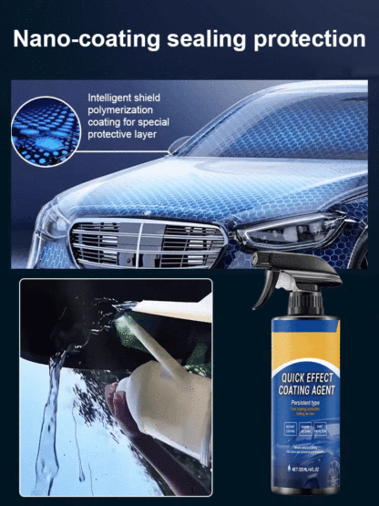Car Renovation, Repair, Waxing And Coating Spray. One Spray Lasts 8 Months; Even Beginners Can Do It In 3 Seconds.