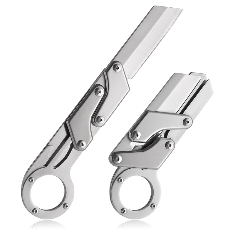 Recommended By The Knife Association.Mechanical Decompression Toy.With A Sharp Blade, It Can Be Carried On A Keychain