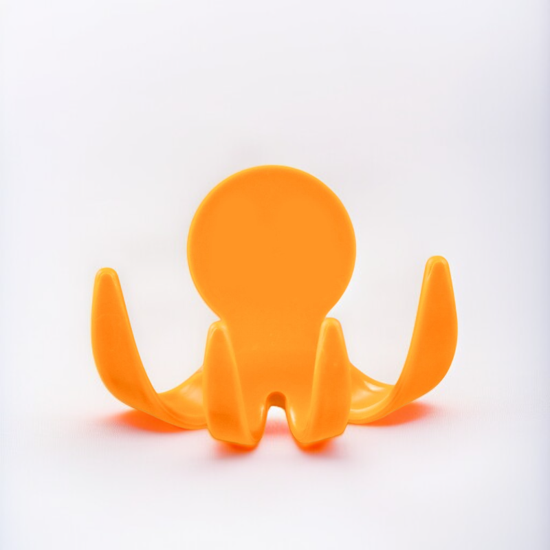 Multi functional hole free wall mounted plug with fixed hook