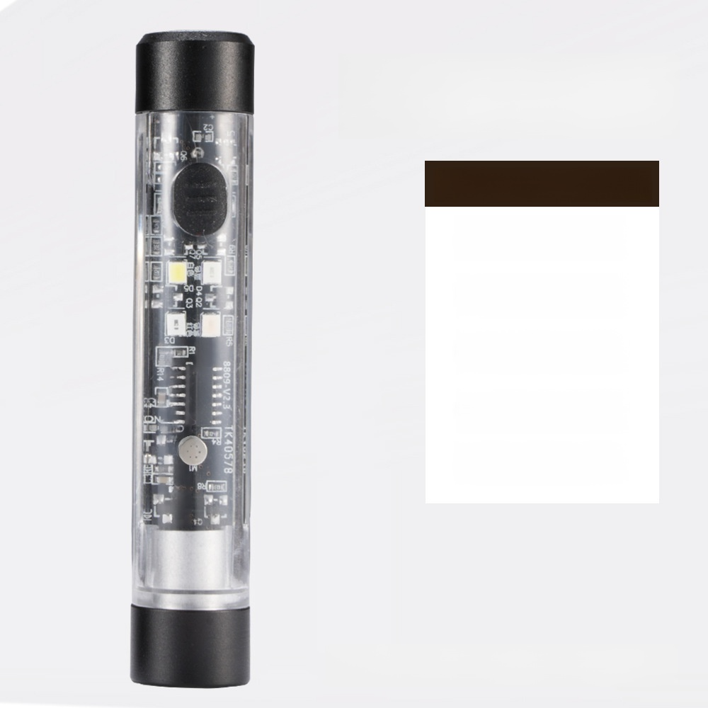 Multi-Functional Keychain Flashlight. Strong Magnetic Adsorption + Strobe Deterrent Effect, One Charge Lasts For 1 Month