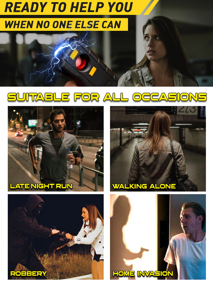 Portable self-defense arc self-defense tool