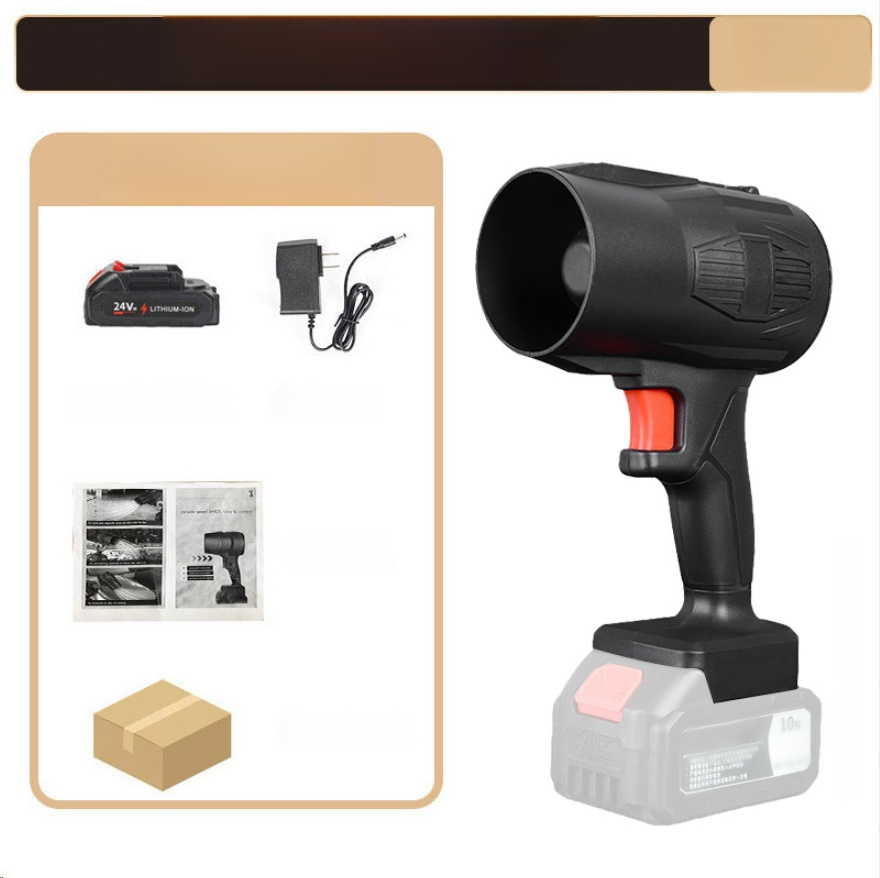 Blow Away Debris in Seconds! Dual-Turbo Lithium Blower with 3 Speeds. Can Blow Away Fallen Leaves And Snow In 3 Seconds