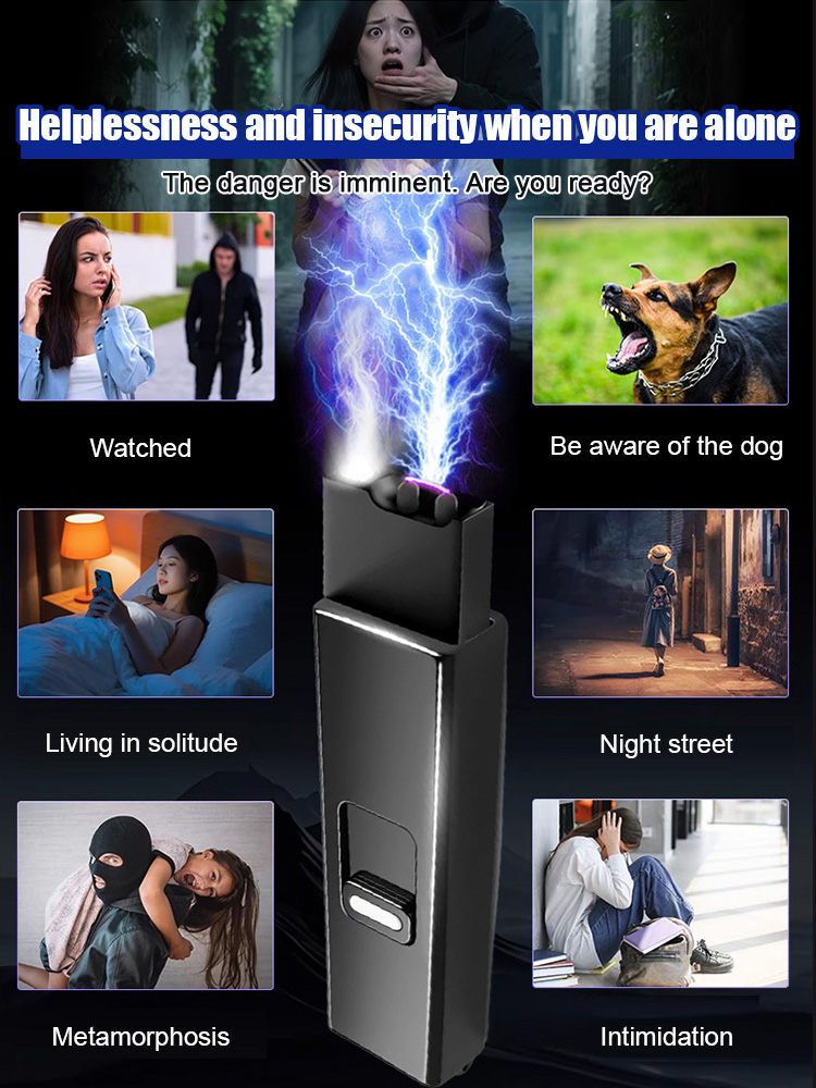 Self-defense Keychain.Aviation Aluminum Body, Ultra-Portable