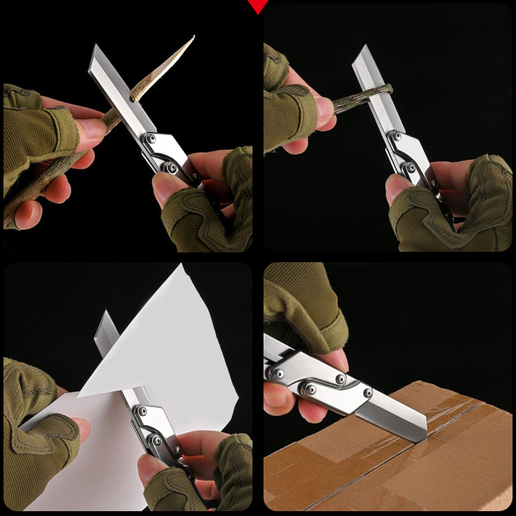 Recommended By The Knife Association.Mechanical Decompression Toy.With A Sharp Blade, It Can Be Carried On A Keychain