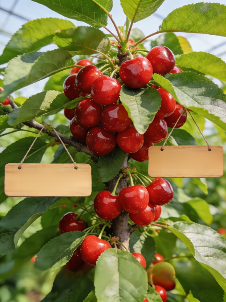 【Results from that year】Cherry saplings