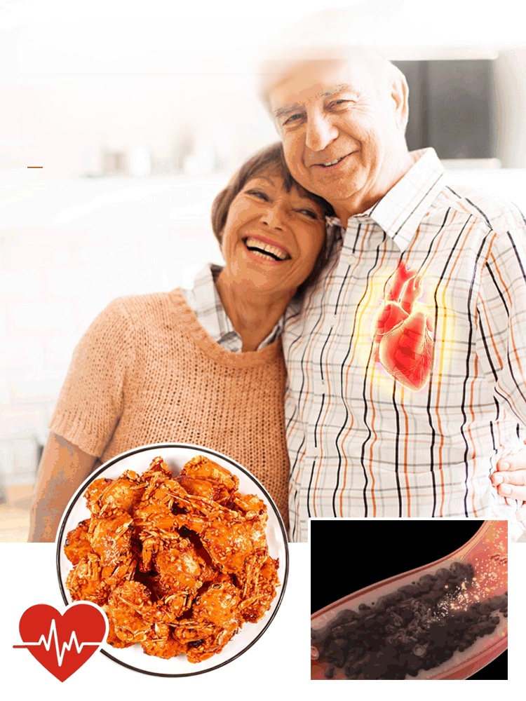 Spicy Sea Crab Snacks - High in Protein, Low in Sodium