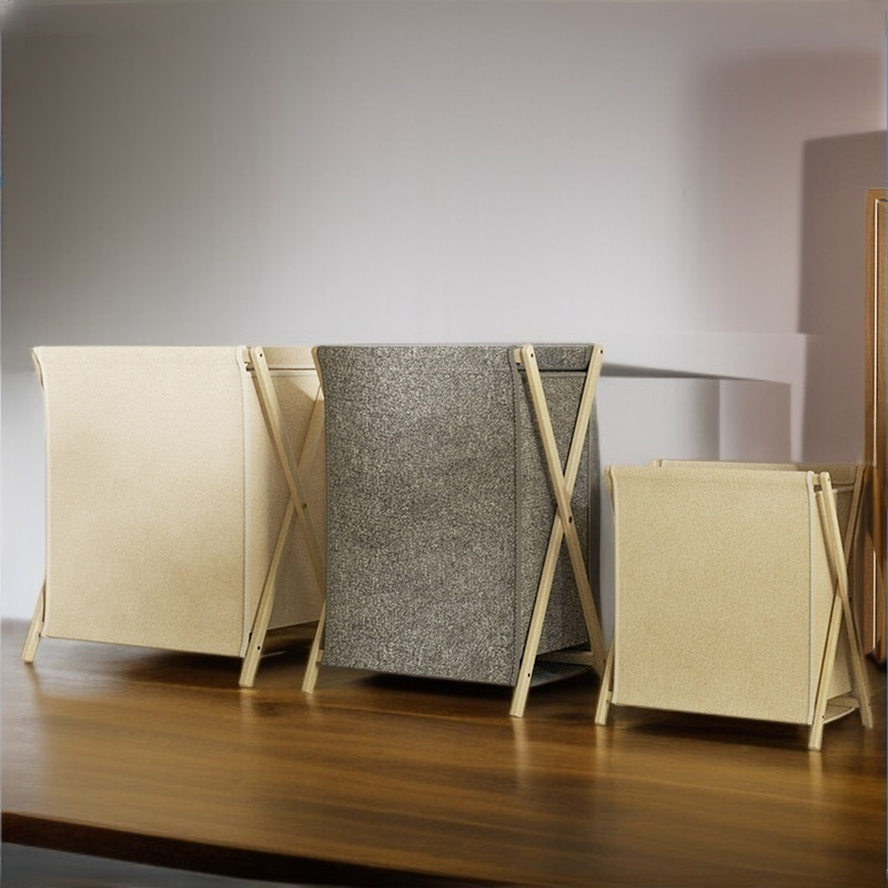 Household foldable storage basket