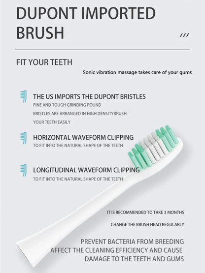 [Recommended by Dentists] Powerful Home Ultrasonic Tooth Cleaner