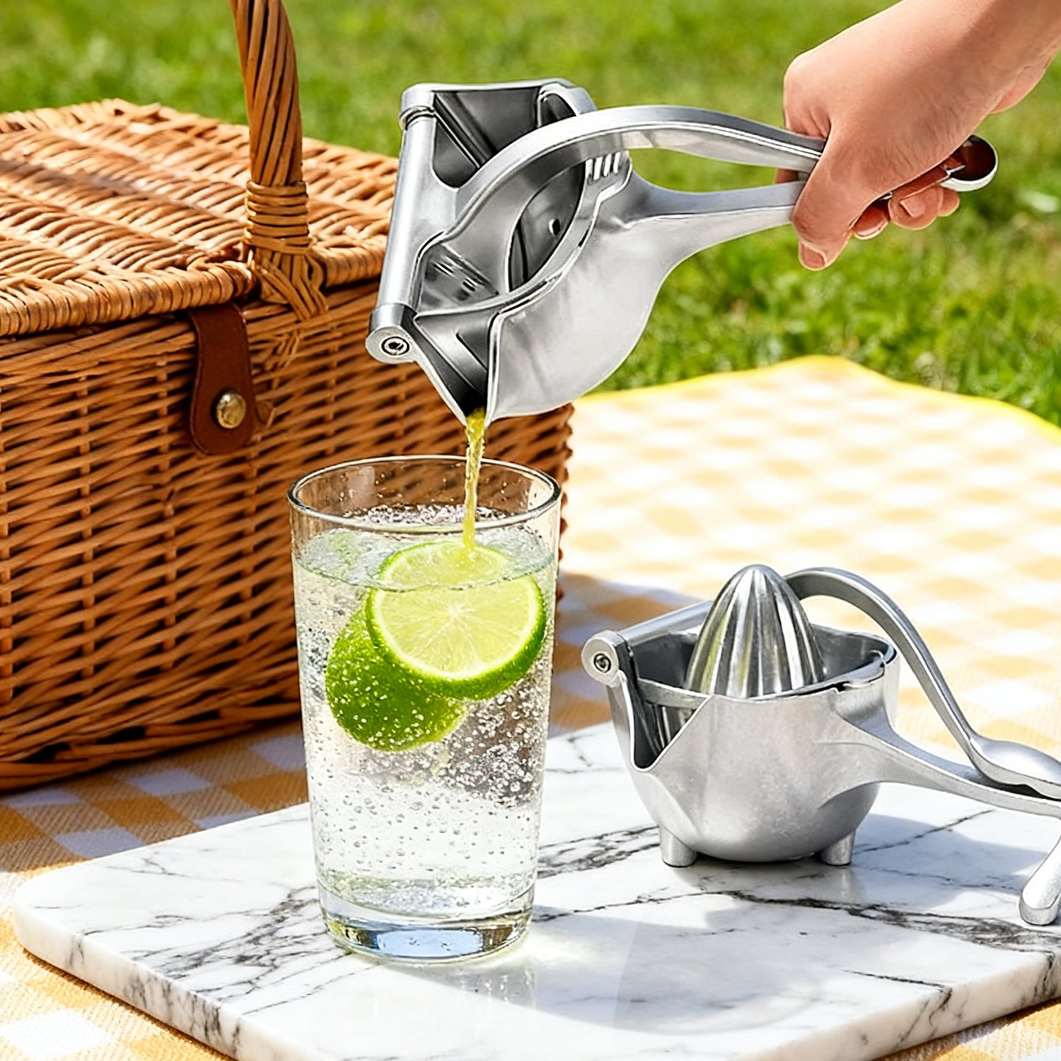 Easy to use manual citrus juicer