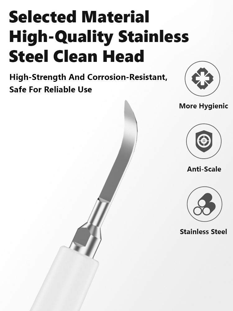 [Recommended by Dentists] Powerful Home Ultrasonic Tooth Cleaner