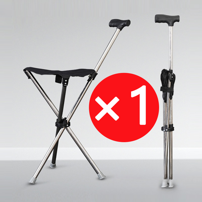 Klappbarer Krückenstuhl für den Außenbereich, Ergonomischer Krückenstuhl