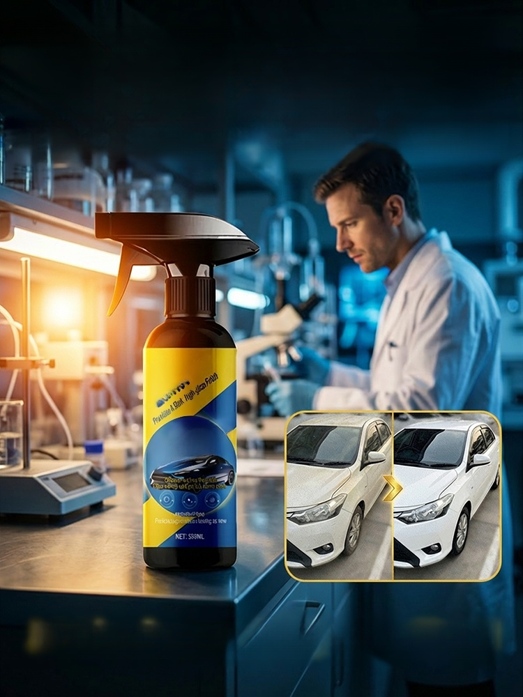 Nano-Beschichtungsspray, einmal aufsprühen und abwischen, kratzfest, fleckenabweisend und glänzend, ein Sprühstoß hält sechs Monate