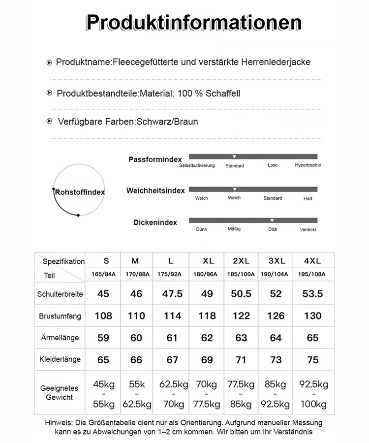 Italienische Traditionsmarke: Die erste Thermo-Lederjacke mit High-Tech-Futter!