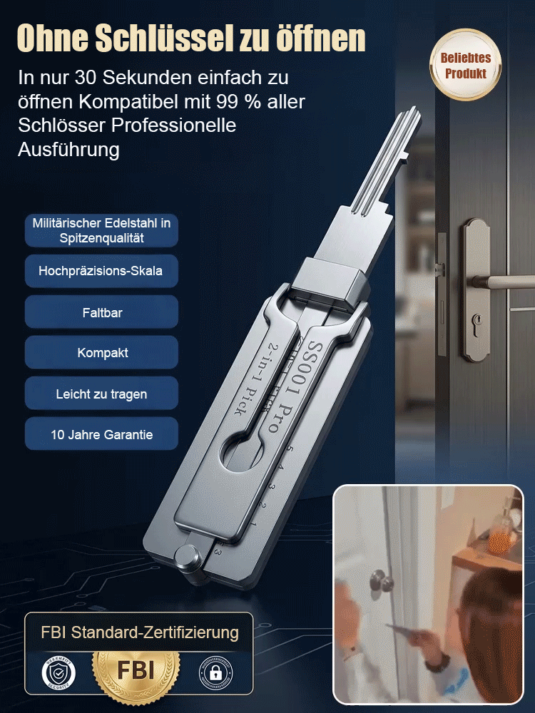 Multifunktionales Universalschlüsselwerkzeug
