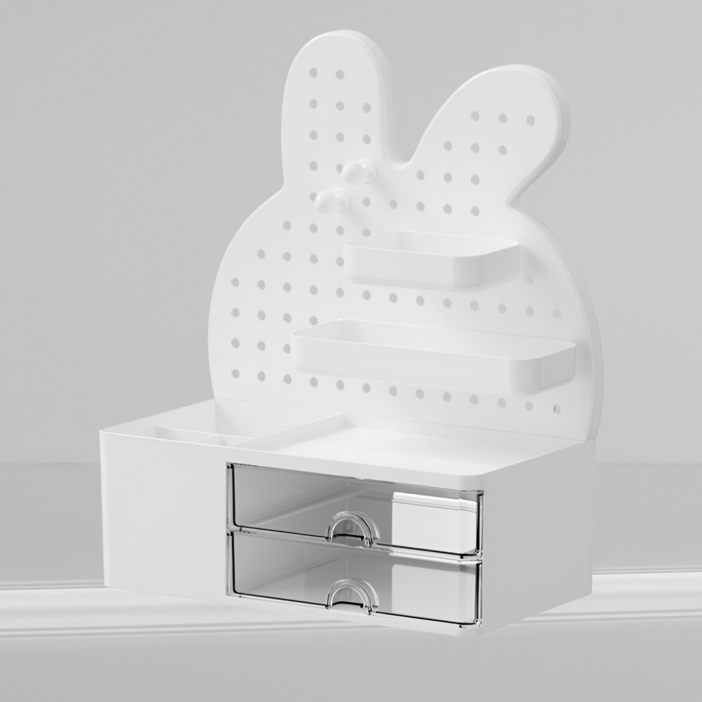 Desktop Kaninchen Kaninchen Loch Platte Aufbewahrungshalter