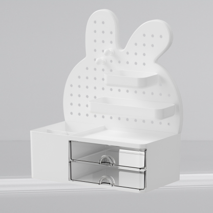 Desktop Kaninchen Kaninchen Loch Platte Aufbewahrungshalter