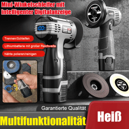Dieser Mini-Handschleifer ist leistungsstark und kann Schneiden und Polieren in einem Gerät erledigen