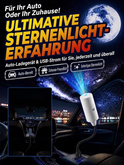Ultra-HD-Projektionslampe für traumhafte Bilder – für einen beruhigenden Sternenhimmel und ein Meer