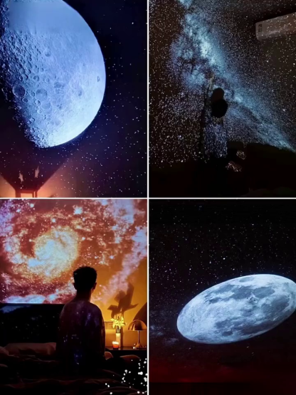 Ultra-HD-Projektionslampe für traumhafte Bilder – für einen beruhigenden Sternenhimmel und ein Meer
