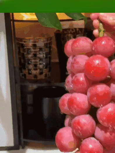 Queen Nina-Trauben mit natürlichem Weinaroma