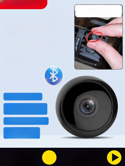 【Upgrade-Version ultra-unsichtbar】Kabellose Kamera