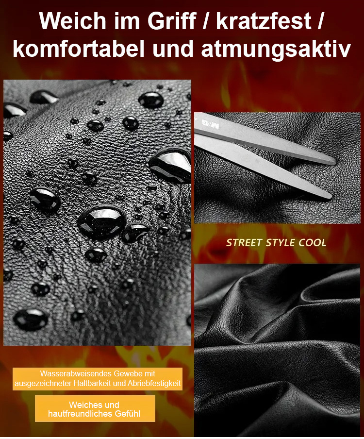 Italienische Traditionsmarke: Die erste Thermo-Lederjacke mit High-Tech-Futter!